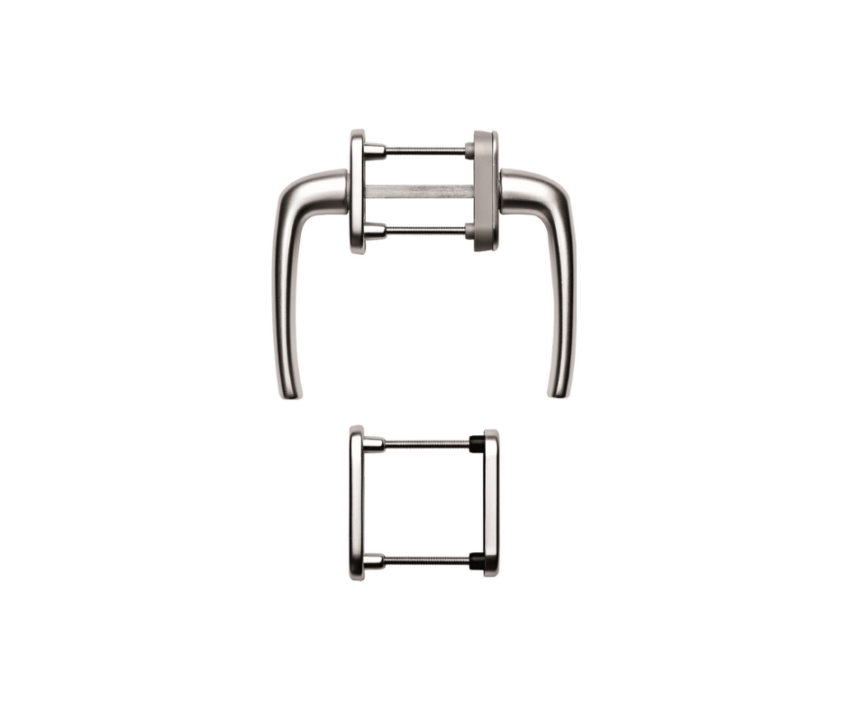 silver tilt slide patio door handle