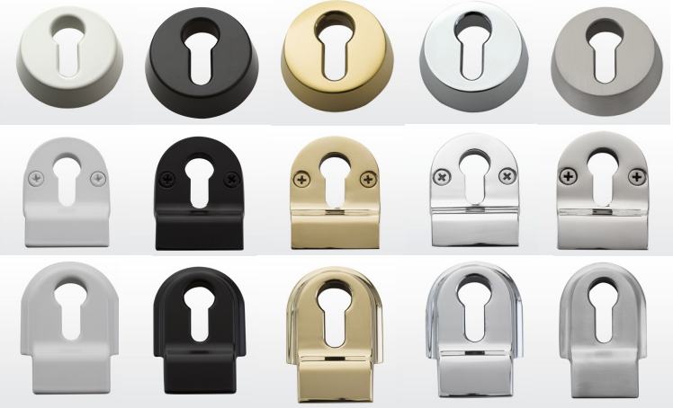 greenteQ Cylinder Pulls & Circular Escutcheons