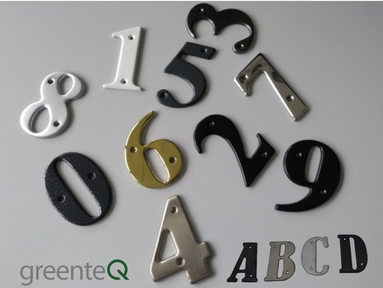 greenteQ Kappa Numerals and Letters